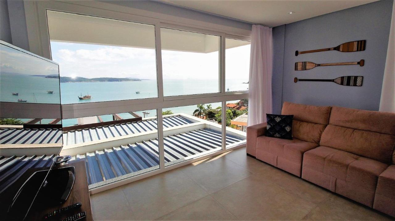 1080 - Apartamento Com Vista Para O Mar Em Bombinhas Exteriör bild