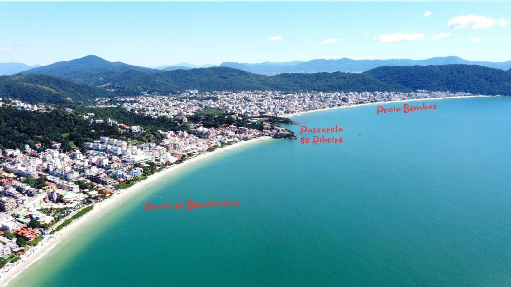 1080 - Apartamento Com Vista Para O Mar Em Bombinhas Exteriör bild