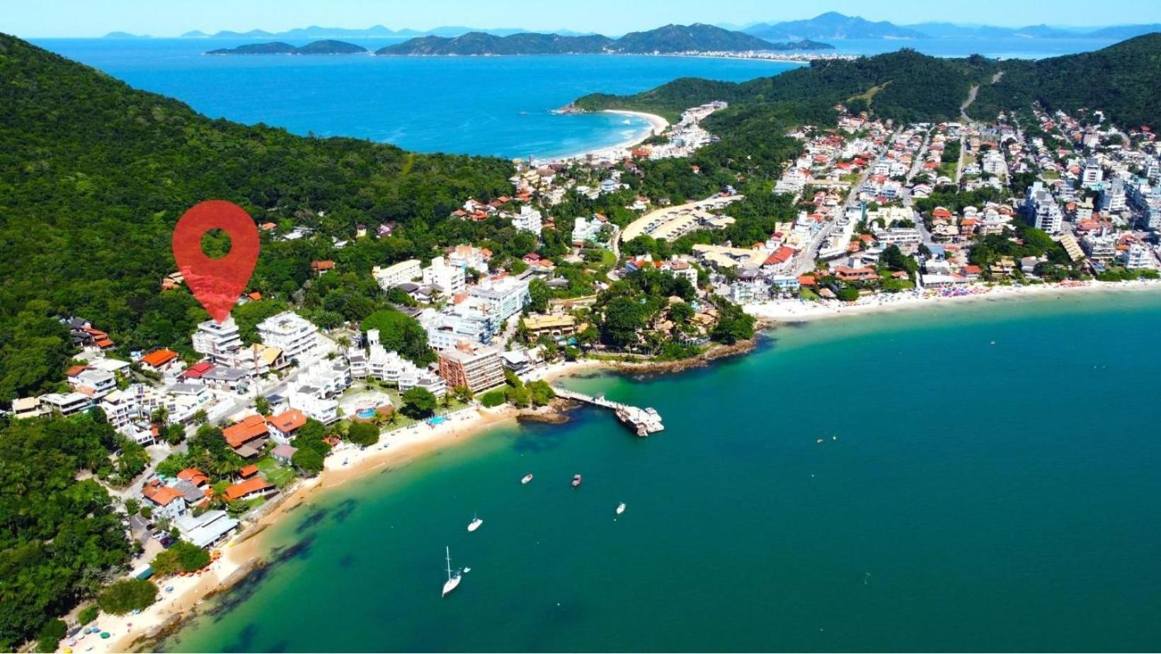 1080 - Apartamento Com Vista Para O Mar Em Bombinhas Exteriör bild