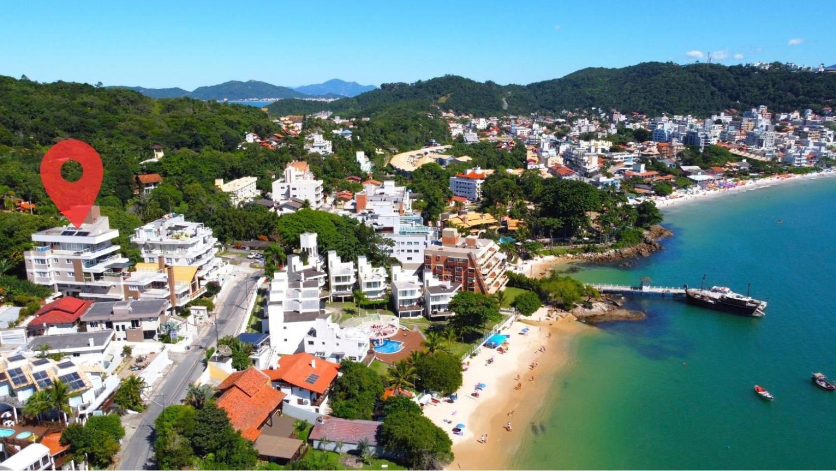 1080 - Apartamento Com Vista Para O Mar Em Bombinhas Exteriör bild